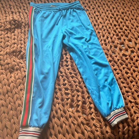 Blue Gucci Joggers/Sweatpants - Picture 4 of 7